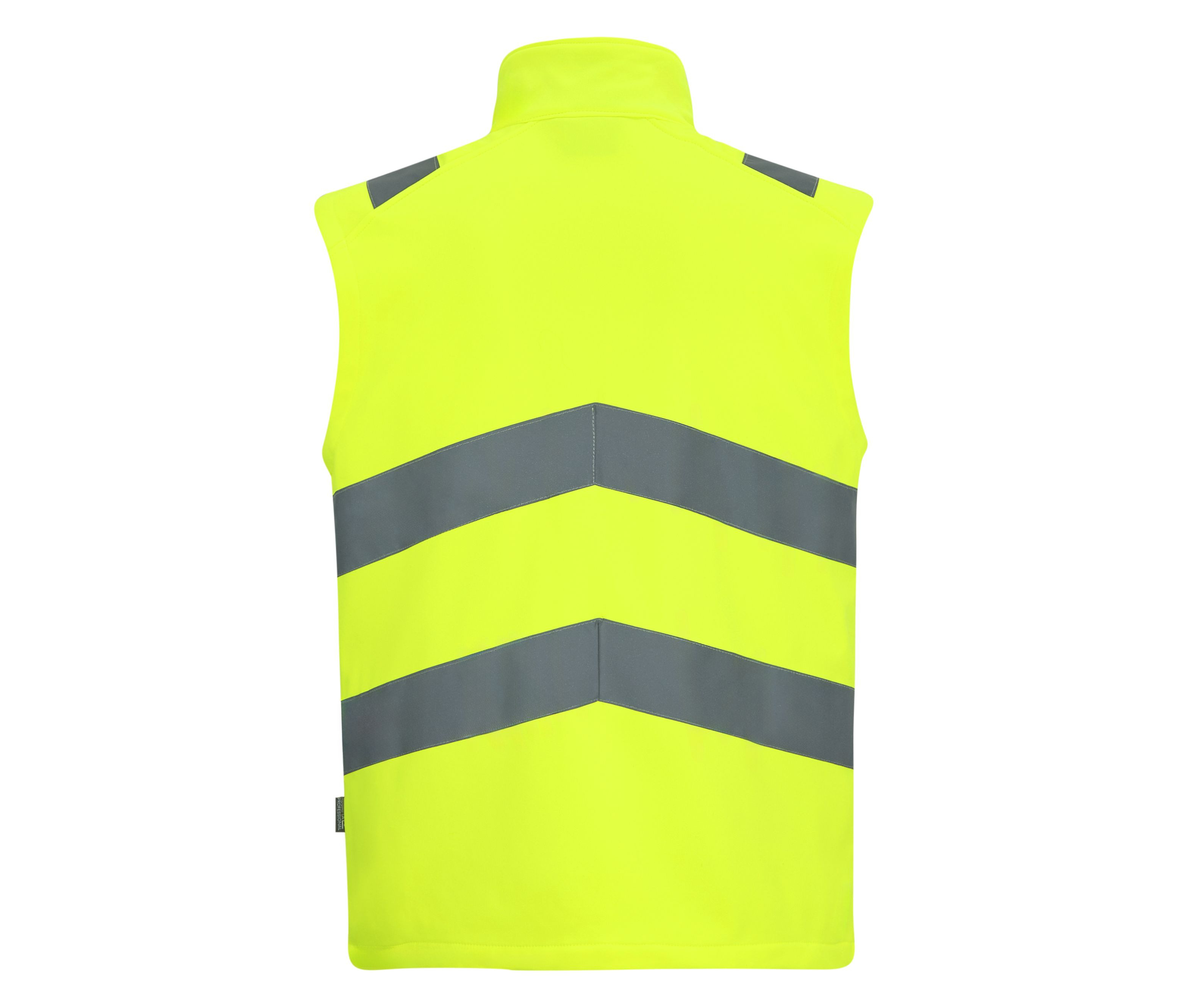 HI-VIS PRO CONTRACT ABLAZE SOFTSHELL BODYWARMER