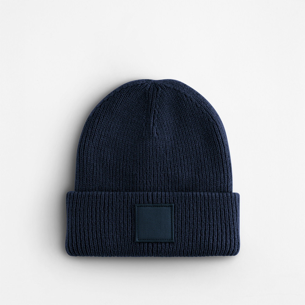 KIDS DEEP CUFFED TONAL PATCH BEANIE