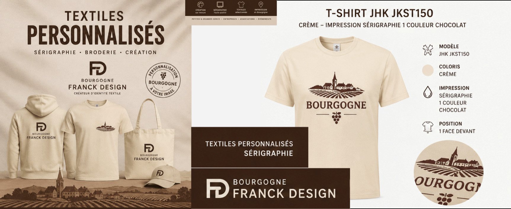 VÊTEMENTS PERSONNALISÉS POUR ENTREPRISES & ASSOCIATIONS