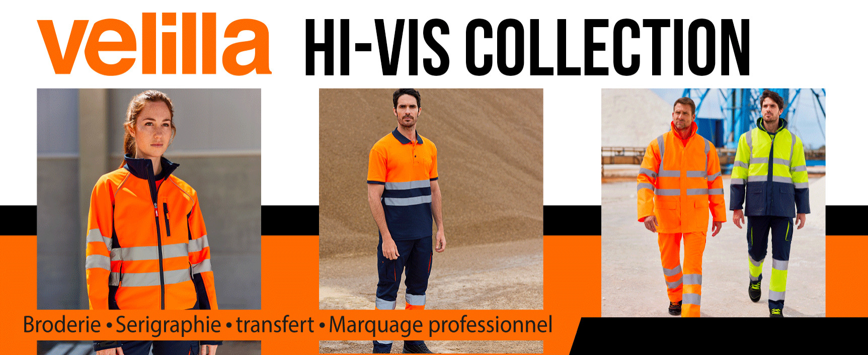 VÊTEMENTS DE TRAVAIL PERSONNALISÉS - BRODERIE / SÉRIGRAPHIE / TRANSFERT